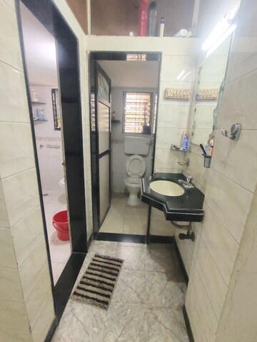 Bathroom in 2 BHK Apartment at Pestom Sagar Colony, Chembur – for Rent