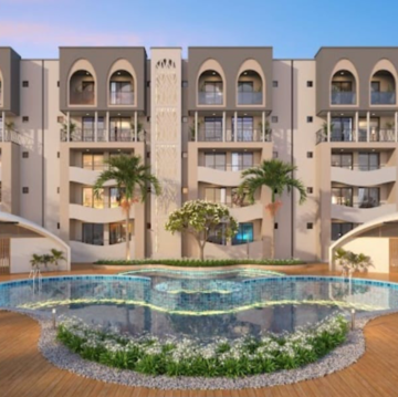 3.5 BHK Builder Floor – Exterior View View at Nimbus The Palm Village, Sector 22a Yamuna Expressway - for Sale