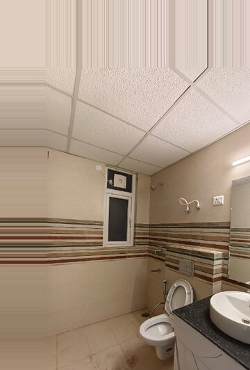 Bathroom in 3 BHK Apartment at Sector 66 B – for Rent
