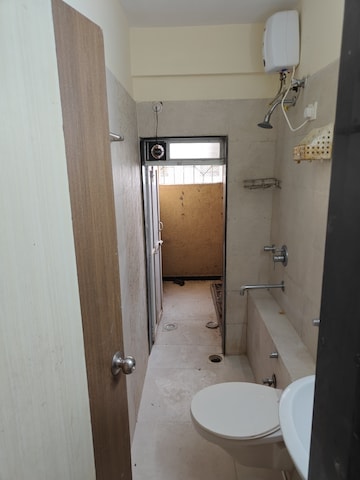 Bathroom in 1 BHK Apartment at Mantri Serene, Goregaon East – for Rent
