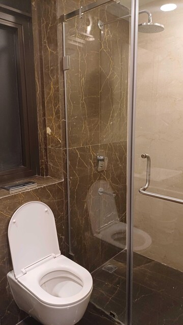 Bathroom in 3 BHK Apartment at Lodha The Park, Worli – for Rent
