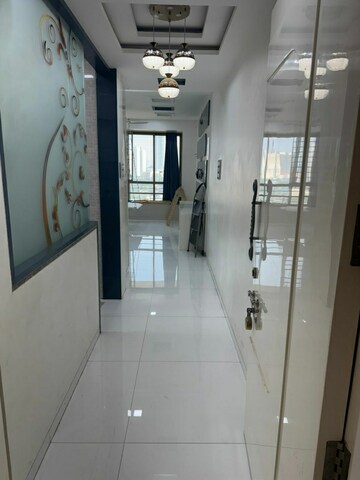 Building Lobby in 2.5 BHK Apartment at Oberoi Realty Woods, Goregaon East – for Sale