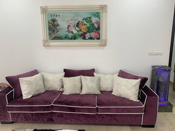 Living Room in 4 BHK Apartment at Lodha The Park, Worli – for Rent