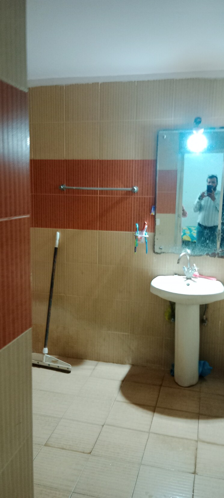 Bathroom, kajaria-green 3 Bedroom 1600 Sq.Ft. Apartment In Alwar Bypass Road Bhiwadi 8047709