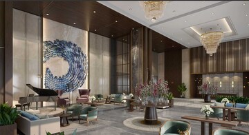 Living Room in  Office Space at Amar Poonawalla Towers, Bund Garden – for Rent