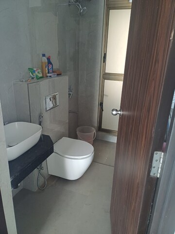 Bathroom in 2 BHK Apartment at Raymond Ten X Habitat, Pokhran Road No 2 – for Rent