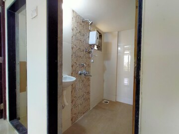 Bathroom in 1 BHK Apartment at Poonam Heights Virar, Virar West – for Rent