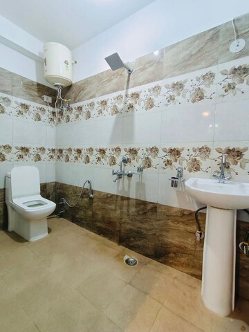 Bathroom in 1 RK Builder Floor at Saket – for Rent