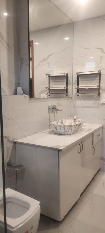 Kitchen in 3 BHK Builder Floor at SS Southend Elite, Sector 49 – for Rent