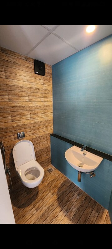 Bathroom in 1 BHK Apartment at Lodha Crown Quality Homes, Majiwada – for Rent