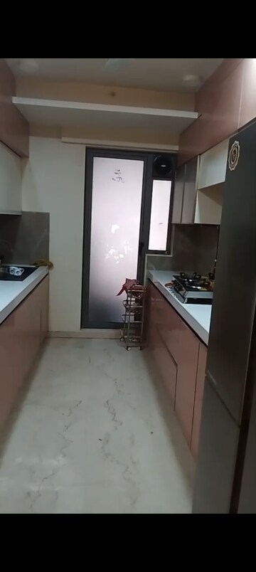 Kitchen in 3 BHK Apartment at The Park Residency Andheri, Andheri West – for Rent