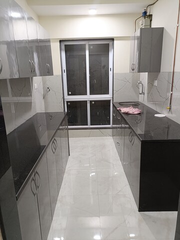 Kitchen in 2 BHK Apartment at Sanjar Fortune Heights, Kandivali West – for Rent