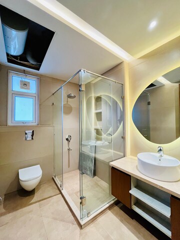 Bathroom in 4 BHK Builder Floor at Sushant Lok 3, Sector 57 – for Sale