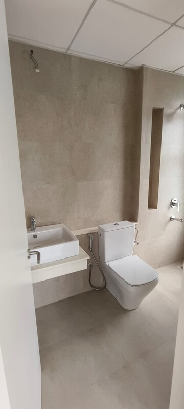 Bathroom in 3 BHK Apartment at Tata Serein, Pokhran Road No 2 – for Rent