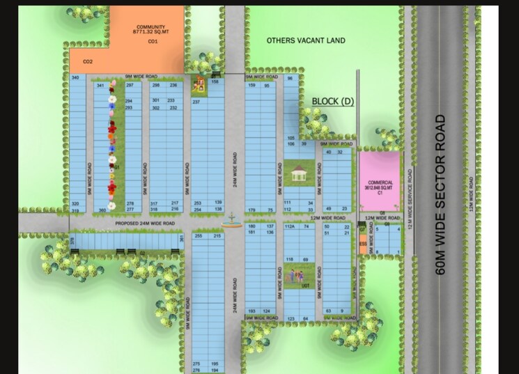 Master Plan, manesar sector 9 3 Bedroom 1525 Sq.Ft. Builder Floor In Manesar Sector 9 Gurgaon 8048590