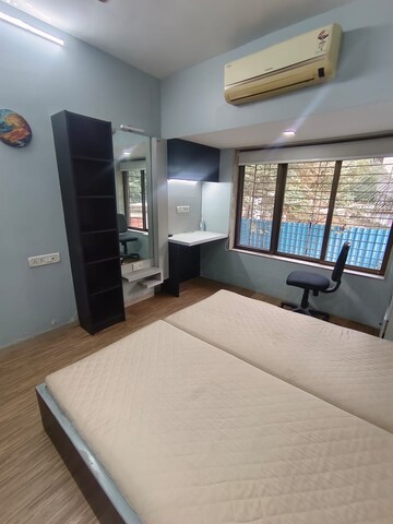 Bedroom in 2 BHK Apartment at Goyal Green Woods, Andheri East – for Rent
