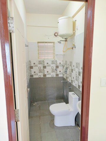 Bathroom in 1 BHK Apartment at Om Sai Residency Vignana Nagar, Vignana Nagar – for Rent