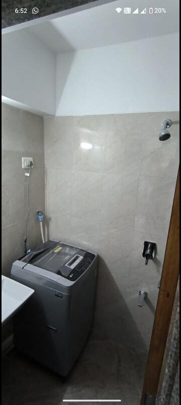 Bathroom in 1 BHK Apartment at Dimple 19 North, Kandivali West – for Rent