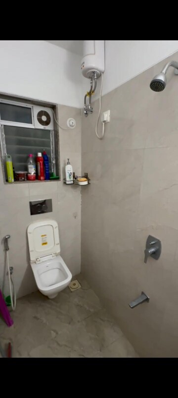 Bathroom in 2 BHK Apartment at Dimple 19 North, Kandivali West – for Rent