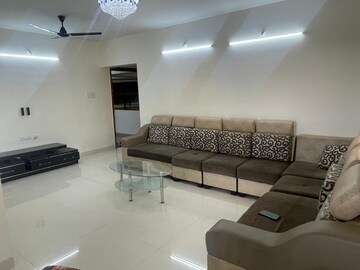 Living Room in 3 BHK Apartment at Atul Western Hills TownHouses, Baner – for Rent