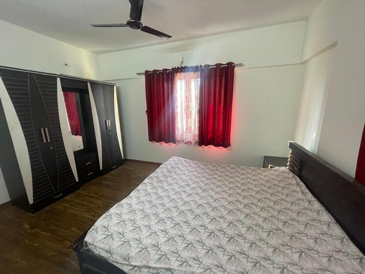 Bedroom, atul-western-hills-townhouses 3 Bedroom 1850 Sq.Ft. Apartment In Baner Pune 8048760