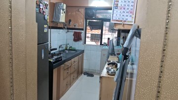 Kitchen in 1 BHK Apartment at Balaji Enclave Kandivali East, Kandivali East – for Sale