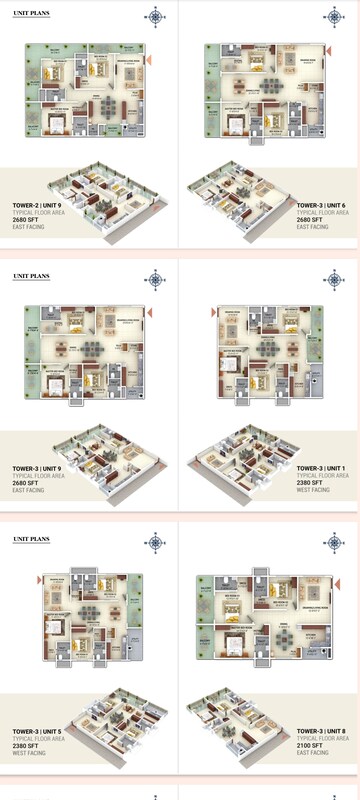 3 BHK Apartment For Sale in Mahaveer Crystal Garden, Attapur