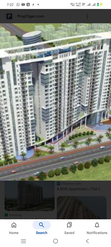 3 BHK Apartment – Exterior View View at TGB Meghdutam, Sector 50 - for Rent