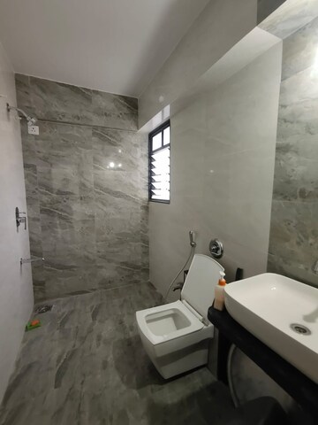 Bathroom in 2 BHK Apartment at Ten United Athashri, Dhanori – for Rent