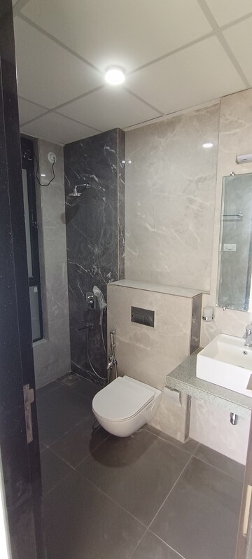 Bathroom in 2 BHK Apartment at Kolte Patil Verve, Bangur Nagar – for Rent
