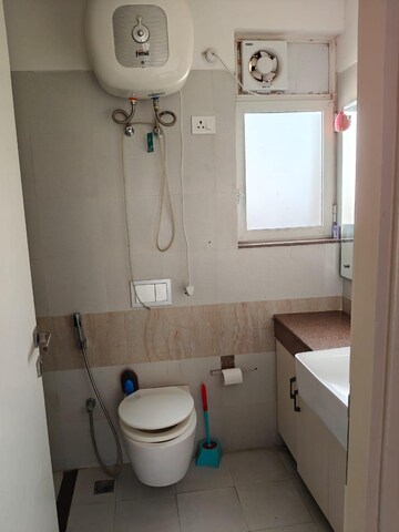 Bathroom in 3 BHK Apartment at M3M Marina, Sector 68 – for Rent