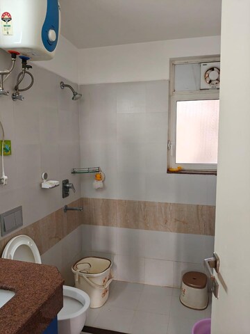 Bathroom in 3 BHK Apartment at M3M Marina, Sector 68 – for Rent