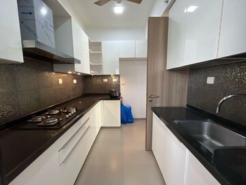 Kitchen in 3 BHK Apartment at Lodha The Park, Worli – for Rent