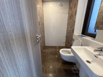 Bathroom in 3 BHK Apartment at Lodha The Park, Worli – for Rent