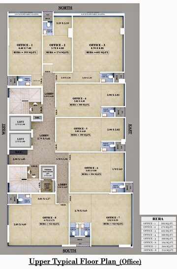 Floor Plan in  Office Space at Goregaon West – for Sale