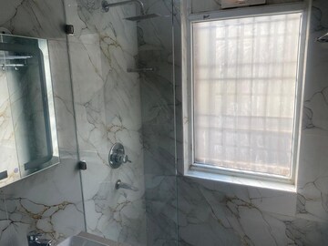 Bathroom in 3.5 BHK Builder Floor at Orchid Island, Sector 51 – for Rent