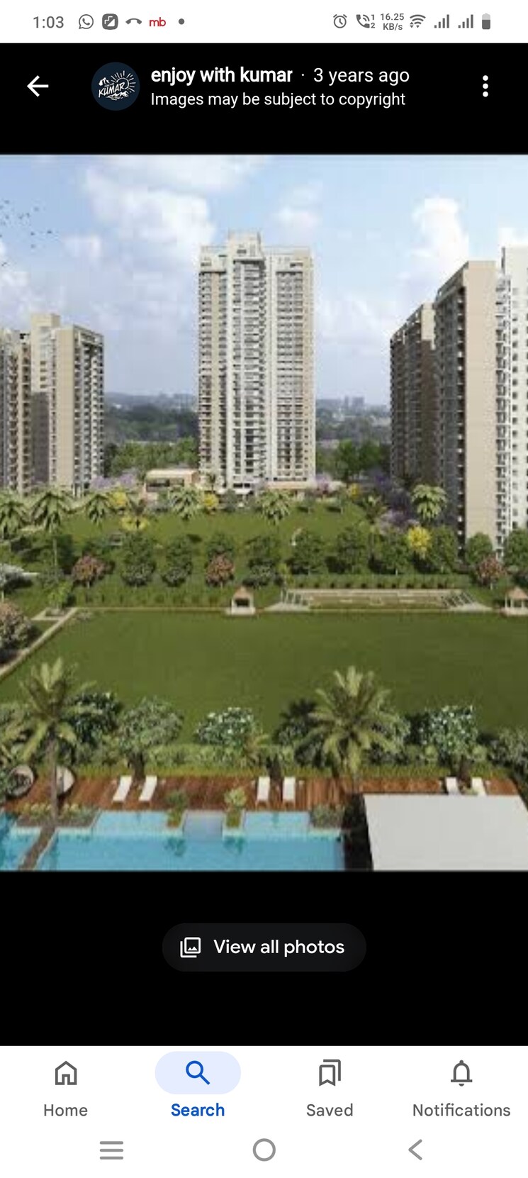 Swimming Pool, godrej-nurture 2 Bedroom 1262 Sq.Ft. Apartment In Sector 150 Noida 8049100