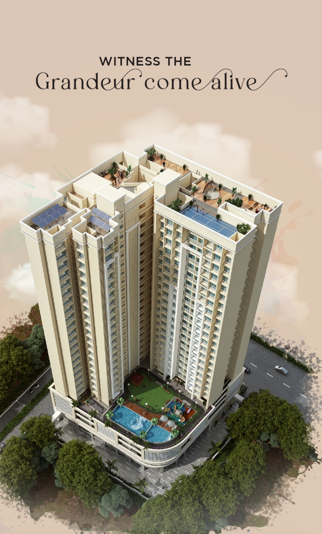 2 BHK + Servant Room Apartment For Sale in Kharghar Sector 34