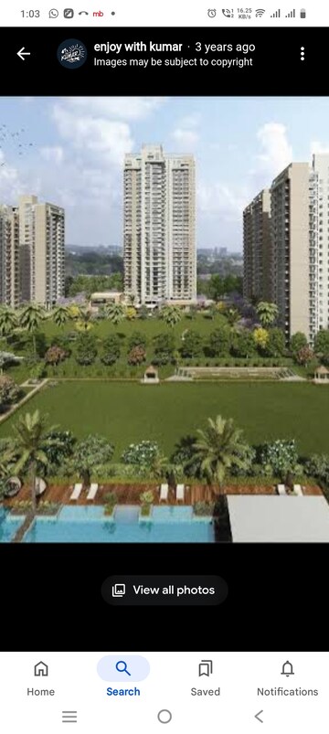 Swimming Pool in 2 BHK Apartment at Godrej Nurture, Sector 150 – for Sale