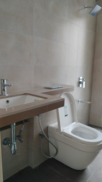 Bathroom in 2 BHK Apartment at A And O F Residences Malad, Malad East – for Rent