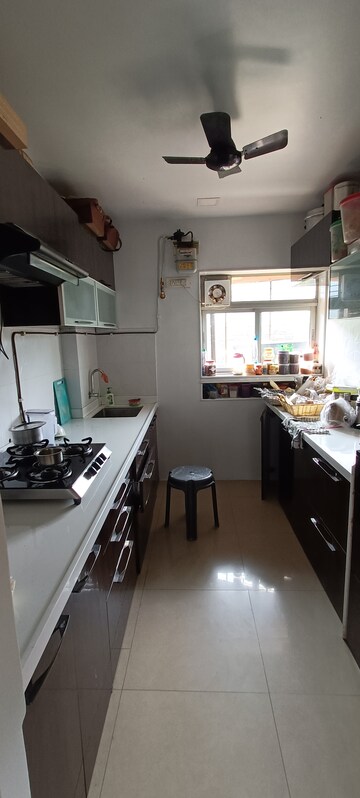 Kitchen in 3 BHK Apartment at Kalpataru Hills, Manpada – for Sale