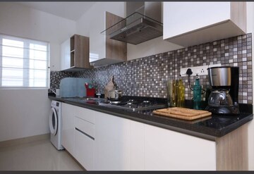 Kitchen in 2 BHK Apartment at Bren Northern Lights, Jakkuru – for Rent