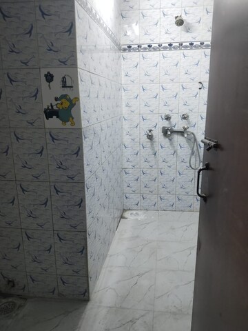 Bathroom in 2 BHK Builder Floor at Pushp Vihar – for Rent