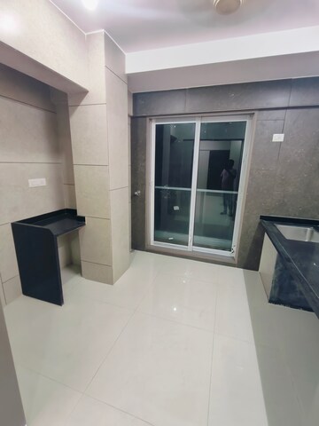 Kitchen in 1 BHK Apartment at Kabra Hyde Park Residency F5 Building Phase, Manpada – for Rent