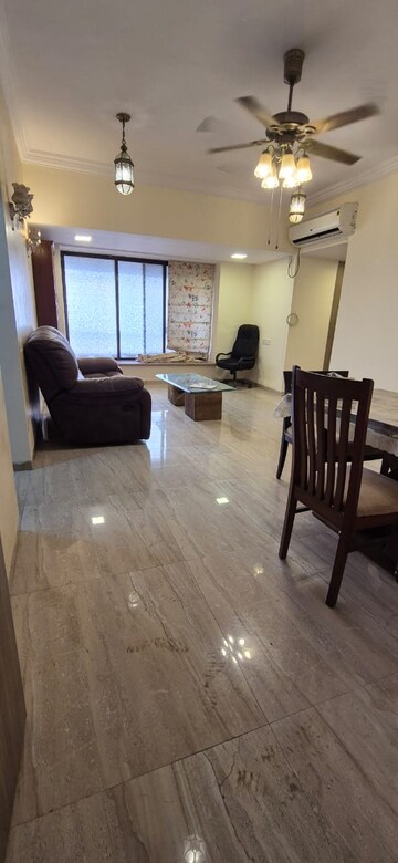 Living Room in 2 BHK Apartment at Royal Palms, Goregaon East – for Rent