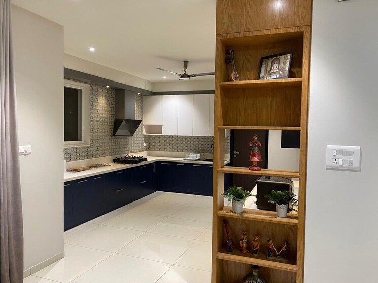 Kitchen, rajapushpa-eterna 4 Bedroom 4050 Sq.Ft. Apartment In Nanakramguda Hyderabad 8049339