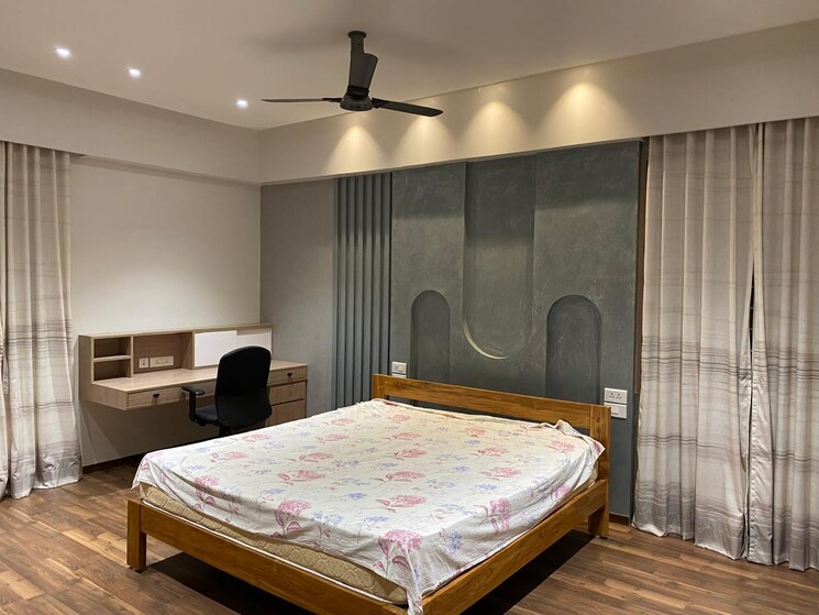 Bedroom, rajapushpa-eterna 4 Bedroom 4050 Sq.Ft. Apartment In Nanakramguda Hyderabad 8049339