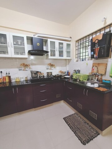 Kitchen in 3 BHK Apartment at Tetra Grand Green Aspire Thanisandra, Thanisandra – for Rent