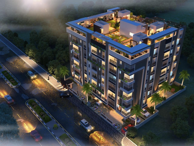 4 BHK + Pooja Room 2400 Sq.Ft. Apartment in Vinayak Homes Mansarovar