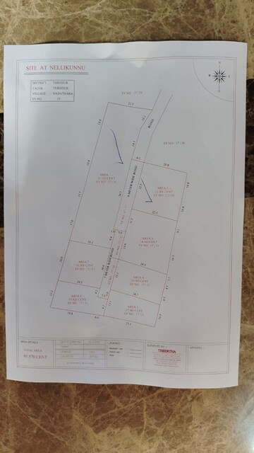  Plot – Map Location View at Nellikunnu - for Sale